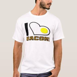 Ik hou van Bacon Funny Shirt
