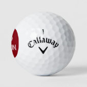 Ik hou van bacon golfballen (Logo)