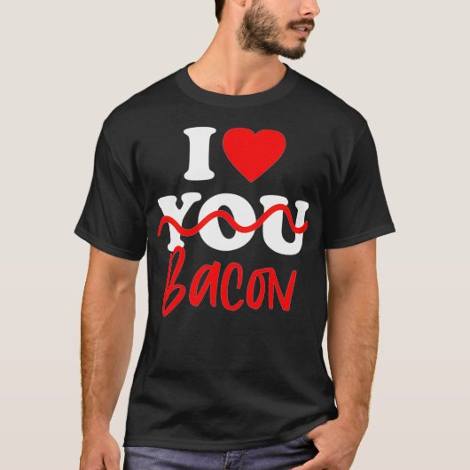 Ik hou van Bacon Pullover (Voorkant)
