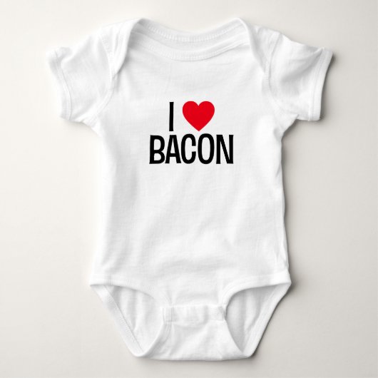 Ik hou van Bacon. Romper (Voorkant)