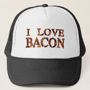 Ik hou van bacon trucker pet