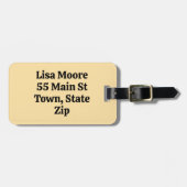 Ik hou van bagageafhandelaars bagage label (Voorkant horizontaal)