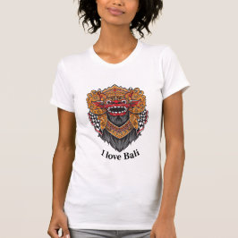 Ik hou van Bali Vrouw T-shirt