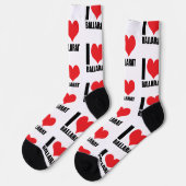 Ik hou van Ballarat Sokken (Links)