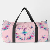 Ik hou van ballet ballerina dans grote plunjezak (Voorkant)