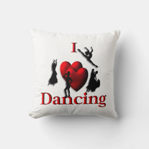 Ik hou van balletdans kussen