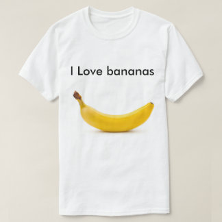 Ik hou van Bananas T-shirt