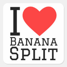 Ik hou van bananensplit