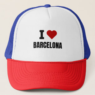 Ik hou van Barcelona - Ik hart Barcelona Spanje Trucker Pet