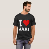 Ik hou van Bari T-shirt (Voorkant volledig)