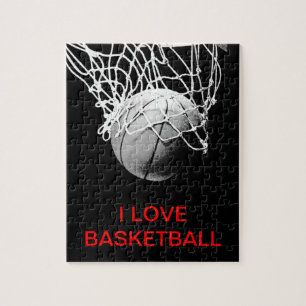 Ik hou van Basketball Legpuzzel
