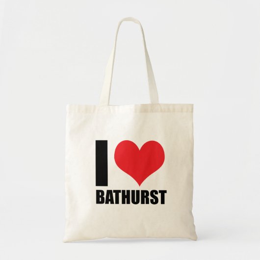 Ik hou van Bathurst Tote Bag (Voorkant)