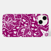 Ik hou van Batik iPhone Case (Achterkant (horizontaal))