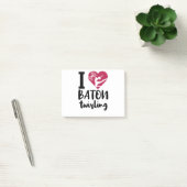 Ik hou van Baton Twirling Post-it® Notes (Kantoor)