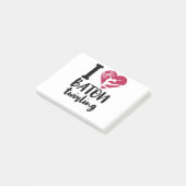 Ik hou van Baton Twirling Post-it® Notes (Schuin)