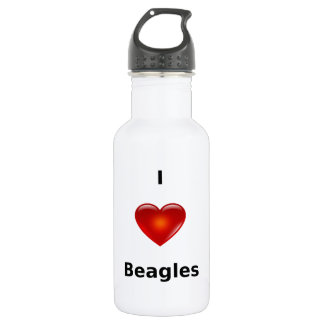 Ik hou van Beagles Waterfles