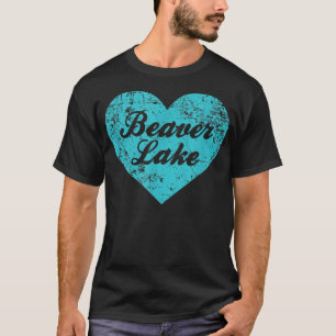 Ik hou van Beaver Lake, Arkansas Camping Cadeau T-shirt
