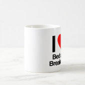 Ik hou van bed and breakfasts koffiemok (Center)