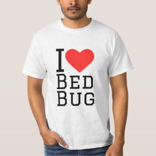 Ik hou van bedwantsen t-shirt