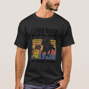 Ik hou van beer- en paardenraces en misschien 3 me t-shirt