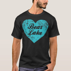 Ik hou van Beer Lake, Utah Camping Gift T-shirt