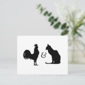 Ik hou van beide briefkaart (Staand voorkant)