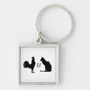 Ik hou van beide sleutelhanger