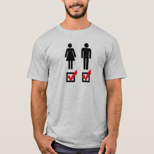 Ik hou van beide t-shirt