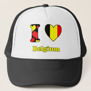 Ik hou van België Trucker Pet