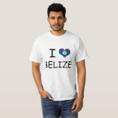 Ik hou van Belize Tee Shirt (Voorkant volledig)