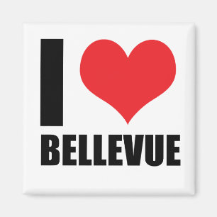Ik hou van Bellevue Magneet