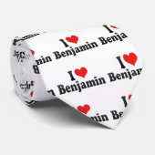 Ik hou van Benjamin Stropdas (Opgerold)