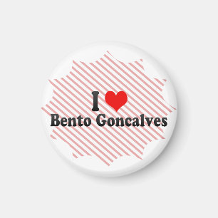 Ik hou van Bento Goncalves, Brazilië Magneet