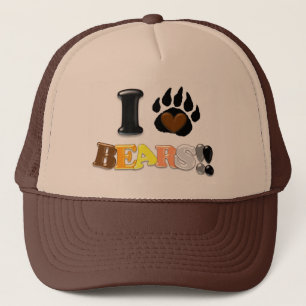Ik hou van Beren Trucker Pet