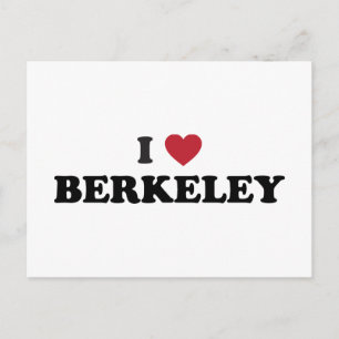 Ik hou van Berkeley California Briefkaart