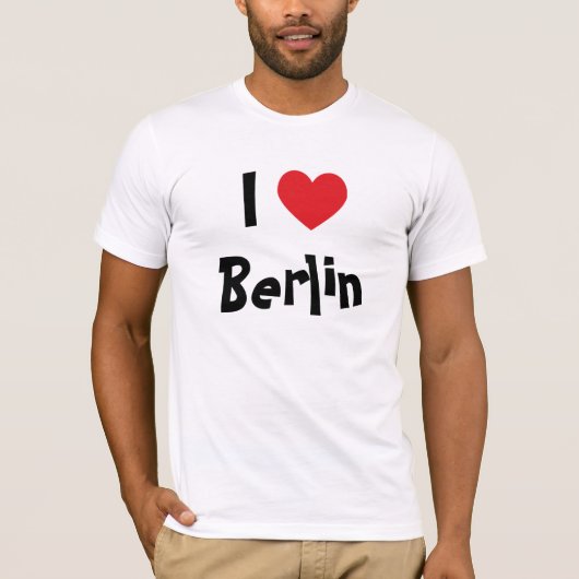 Ik hou van Berlijn T-shirt (Voorkant)
