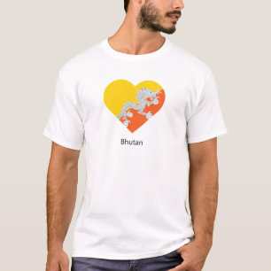 Ik hou van Bhutan T-shirt