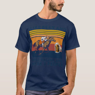 Ik hou van bier- en paardenraces en misschien 3 me t-shirt