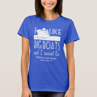Ik hou van Big Boats en ik kan niet van Funny Crui T-shirt