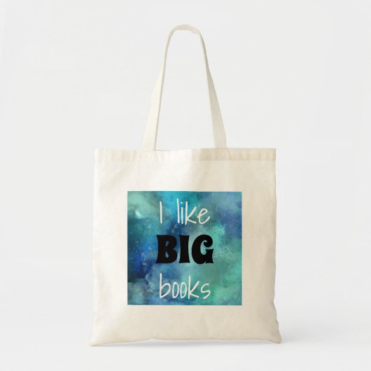 Ik hou van BIG Books Canvas tas (Voorkant)