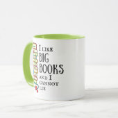 Ik hou van Big Books Coffee Mok (Voorkant links)