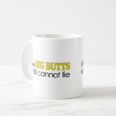 Ik hou van Big Butts Koffiemok (Voorkant links)