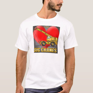Ik hou van Big Cranes Mannen T-Shirt