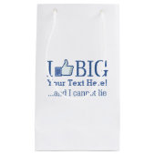 Ik hou van Big Gemeiteloos gepersonaliseerd met Jo Klein Cadeauzakje (Voorkant)