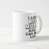 Ik hou van Big Mokken Funny Coffee Jumbo Giant Big (Voorkant rechts)
