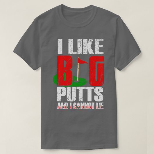 Ik hou van Big Putts T-shirt (Design voorkant)