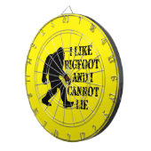 Ik hou van Bigfoot en ik kan niet liegen Dartbord (Voorkant Rechts)