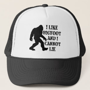 Ik hou van Bigfoot en ik kan niet liegen Trucker Pet