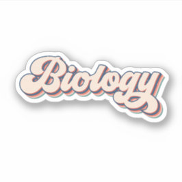 Ik hou van biologie, biologie citaten sticker