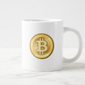 Ik hou van bitmunt extra grote mok (Rechts)